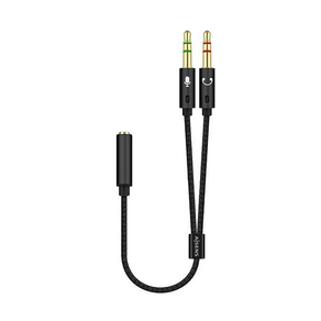 AISENS---CABLE-ADAPTADOR-AUDIO-JACK-3.5-4PINES-H-2XJACK-3.5-3PINES-M