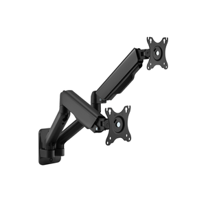 SOPORTE-DE-PARED-ORIENTABLE-EQUIP-PARA-2-PANTALLAS-DE-17--32--BRAZO-564MM-MUELLE-DE-GAS-HASTA-9KG