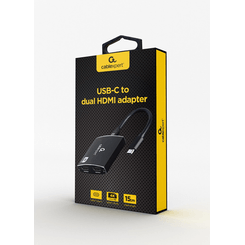 ADAPTADOR USB-C A DOBLE HDMI 4
