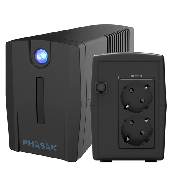 SAI 660 VA PHASAK OTTIMA 380W DIGITAL INTERACTIVA