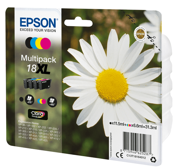 CARTUCHO EPSON MULTIPACK 18XL T1816 C13T18164012
