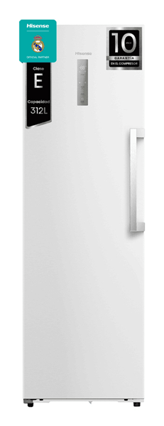 CONGELADOR VERTICAL HISENSE FT3K310SEWE1 NOFROST E ALTO 185 CM 312 LITROS BLANCO