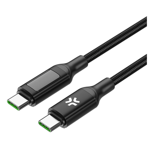 CABLE-USBC-USBC-2MT-LED-BK-100W