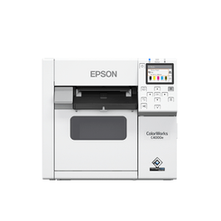 EPSON IMPRESORA ETIQUETAS COLOR COLORWORKS C4000E GLOSSY NEGRO BRILLANTE  CIAN  MAGENTA  AMARILLO 50ML