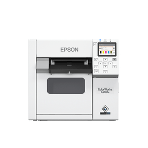 EPSON-IMPRESORA-ETIQUETAS-COLOR-COLORWORKS-C4000E-GLOSSY-NEGRO-BRILLANTE--CIAN--MAGENTA--AMARILLO-50ML