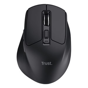 MOUSE-TRUST-WIRELESS-NIVEN-BT-2.4GHZ-7-BOTONES-SILENCIOSO-800-3200DPI-RECARGABLE-NEGRO