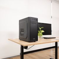 Miniatura 7 de TOOQ  Caja Semitorre ATX “PRISMA ULTRA” Negra  Negro Incluye Fuente