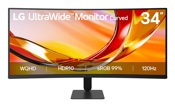 LG 34U601B-B 34" LCD VA Dual WQHD HDMI