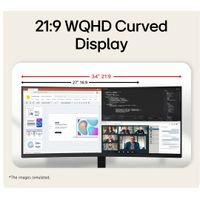 Miniatura 6 de LG 34U601B-B   34" LCD VA Dual WQHD HDMI