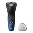 AFEITADORA-PHILIPS-S1151-00-3-CABEZALES-FLEXIBLES-USO-EN-HUMEDO-Y-SECO-INALAMBRICA-RECARGABLE-AZUL