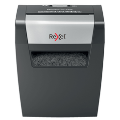 Destructora de documentos rexel momentum x406 p4 capacidad de corte 6 hojas destruye grapas y clips