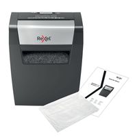 Miniatura 9 de Destructora de documentos rexel momentum x406 p4 capacidad de corte 6 hojas destruye grapas y clips