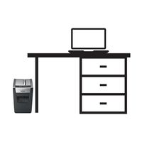 Miniatura 8 de Destructora Rexel Momentum X312SL negro/plata Corte confeti