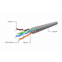 Miniatura 6 de CABLE RED GEMBIRD UTP CAT5E BOBINA 305M GRIS