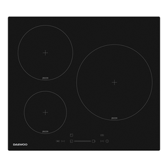 VITROCERAMICA INDUCCION DAEWOO BH6ISF31BNM-ES 3 ZONAS COCCION ANCHO 60 CM