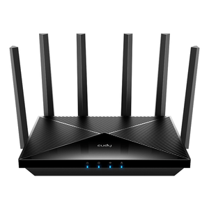 Cudy-Router-WiFi-7-2.5G-Dual-Band-BE6500---Velocidad-hasta-1000Mbps---4-Puertos---6-Antenas-Fijas-de-5dBi---Tecnologia-MU-MIMO--