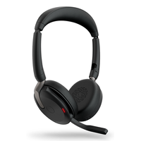 Miniatura 1 de Jabra - Evolve2 65 Flex Auriculares Inalámbrico y alámbrico Diadema Oficina/Centro de llamadas Bluetooth Negro