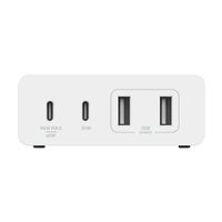 Miniatura 3 de CARGADOR DE SOBREMESA BELKIN WCH010VFWH 2XUSB-C 2XUSB-A GAN BOOST CHARGE 108 BLANCO