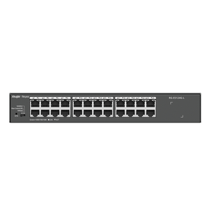 SWITCH-NO-GESTIONABLE-RUIJIE-RG-ES124G-L-24xRJ45-Gb-CARCASA-METALICA-MONTAJE-EN-RACK