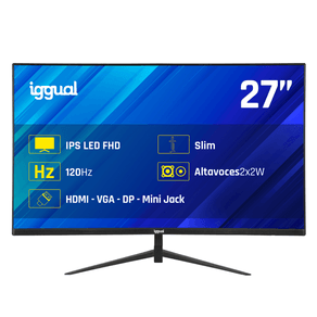 MONITOR-IGGUAL-Monitor-27--1ms-FHD-120Hz-VGA-HDMI-DP-MM---27--IPS-1920-x-1080-HDMI-VGA-Altavoces