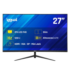 MONITOR-IGGUAL-Monitor-27--1ms-FHD-120Hz-VGA-HDMI-DP-MM---27--IPS-1920-x-1080-HDMI-VGA-Altavoces