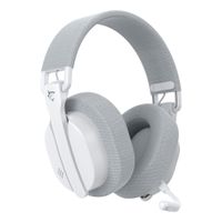 Miniatura 4 de White Shark FIRECREST Auriculares Inal  mbrico y al  mbrico Diadema Juego USB Tipo C Bluetooth Blanco  Gris
