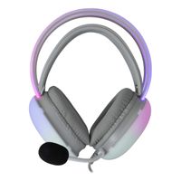 Miniatura 4 de White Shark FIREFLY Auriculares Al  mbrico Diadema Juego USB tipo A Blanco