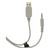Miniatura 7 de White Shark FIREFLY Auriculares Al  mbrico Diadema Juego USB tipo A Blanco