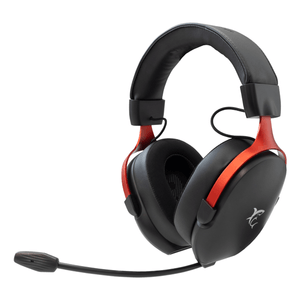White-Shark-FOX-Auriculares-Al--mbrico-Diadema-Juego-Negro--Rojo