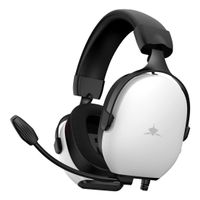Miniatura 2 de White Shark FOX Auriculares Al  mbrico Diadema Juego Blanco  Negro