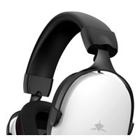 Miniatura 4 de White Shark FOX Auriculares Al  mbrico Diadema Juego Blanco  Negro