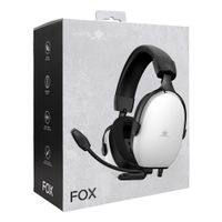Miniatura 8 de White Shark FOX Auriculares Al  mbrico Diadema Juego Blanco  Negro
