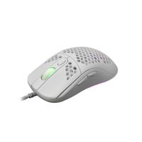 Miniatura 4 de White Shark GALAHAD White rat  n Juego Ambidextro USB tipo A   ptico 7200 DPI