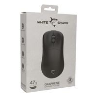 Miniatura 8 de White Shark GRAPHENE rat  n Universal Ambidextro USB Type A   PS 2   ptico 12400 DPI