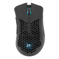 Miniatura 1 de White Shark LIONEL B rat  n Juego Ambidextro Bluetooth   ptico 10000 DPI