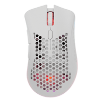 Miniatura 1 de White Shark LIONEL rat  n Juego Ambidextro Bluetooth   ptico 10000 DPI
