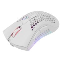 Miniatura 4 de White Shark LIONEL rat  n Juego Ambidextro Bluetooth   ptico 10000 DPI