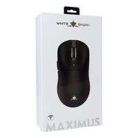 Miniatura 7 de White Shark MAXIMUS rat  n Juego Ambidextro Bluetooth   ptico 26000 DPI