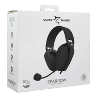 Miniatura 9 de White Shark SPARROW Auriculares Al  mbrico Diadema USB Tipo C Blanco