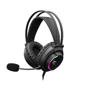 White-Shark-WOLF-auricular-y-casco-Auriculares-Al--mbrico-Juego-Negro