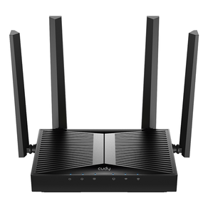Cudy-Router-WiFi-7-Dual-Band-Gigabit-BE3600---hasta-1000Mbps---5-Puertos---4-Antenas-Fijas-de-5dBi---Tecnologia-MU-MIMO---Negro