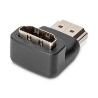 Miniatura 3 de HDMI adapter  type A  90  angled M/F  Ultra HD 60p  sw  dorado