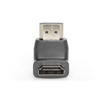 Miniatura 6 de HDMI adapter  type A  90  angled M/F  Ultra HD 60p  sw  dorado