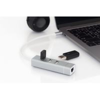 Miniatura 3 de DIGITUS 3P USB 2.0 HUB + FAST ETHERNET LAN ADAPTOR TYPE  C