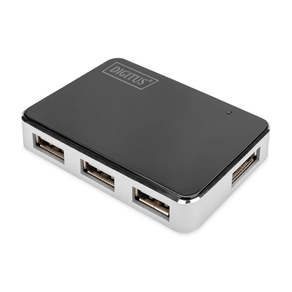 USB-2.0--4-PORT-HUB--4X-USB-A-F--1X-USB-BMINI-F-INCL.-USB-A-M-TO------MINI5P-CABLE--BLACK