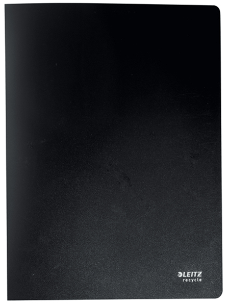 CARPETA POLIPROPILENO CON 40 FUNDAS A4 RECYCLE NEGRO LEITZ 46770095