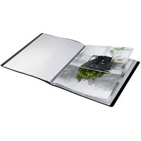 Miniatura 3 de CARPETA POLIPROPILENO CON 40 FUNDAS A4 RECYCLE NEGRO LEITZ 46770095