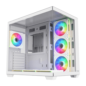 CAJA-ATX-FSP-M341-CRISTAL-TEMPLADO-DUAL-CHAMBER-7xARGB-DISIPADOR-MAX-160mm-GPU-MAX-410mm-BLANCO