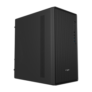 Caja-FSP--S120-B-Carcasa-Mini-Tower-mITX-mATX-Negro--Negro