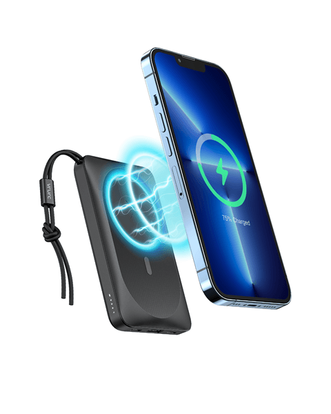 VEGER MagOn W1151 B 10000mAh powerbank Magnetic Wireless PD20W